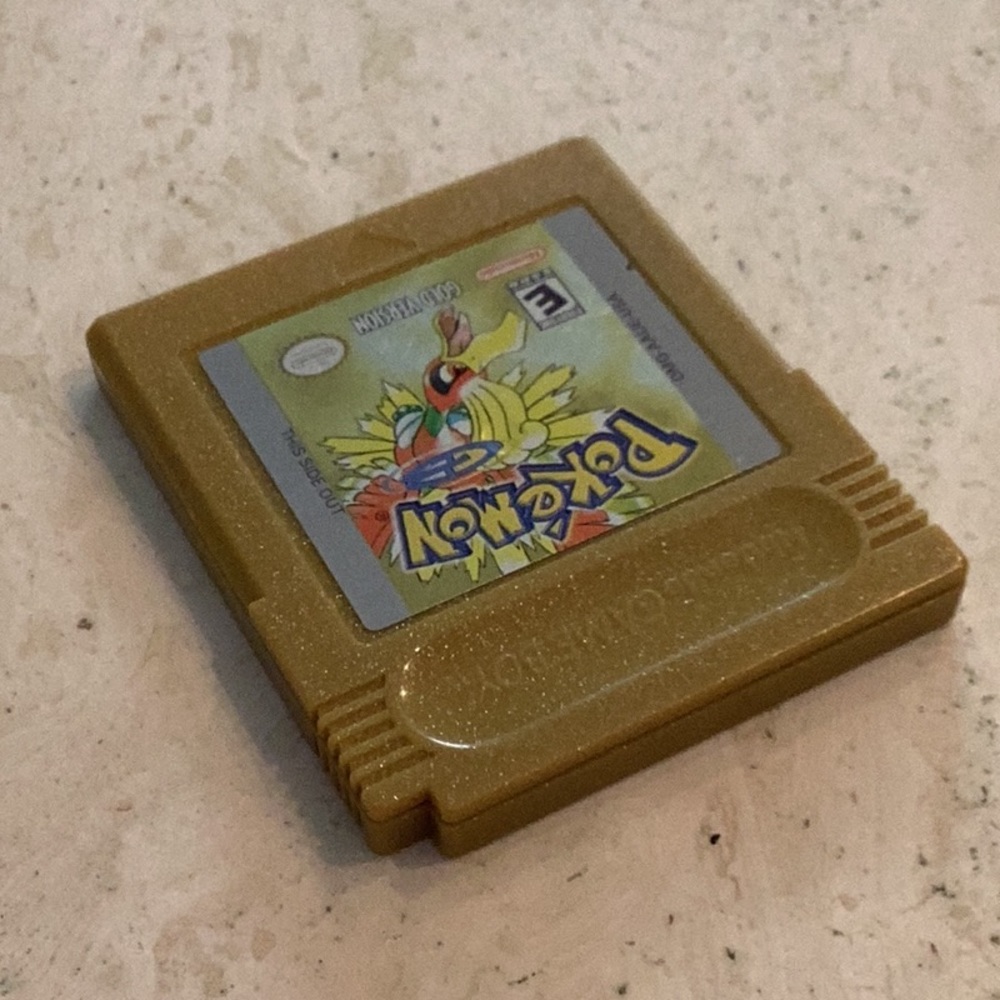 Pokemon Gold Version Nintendo Gameboy Color Game Boy Authentic 2000 Original - Picture 4 of 16